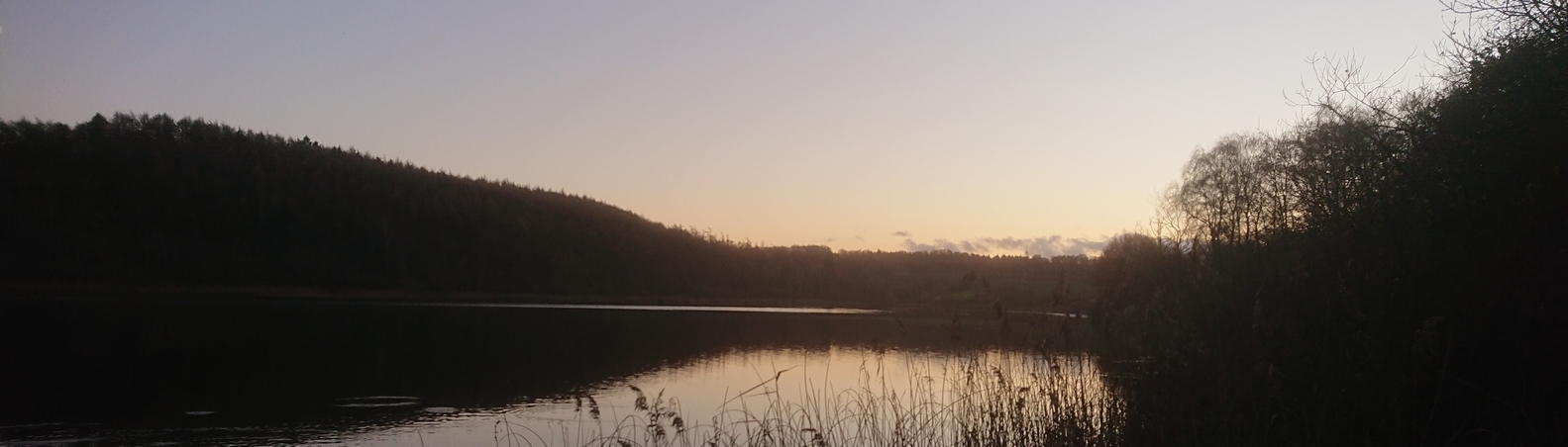 Maglesø i skumringstiden